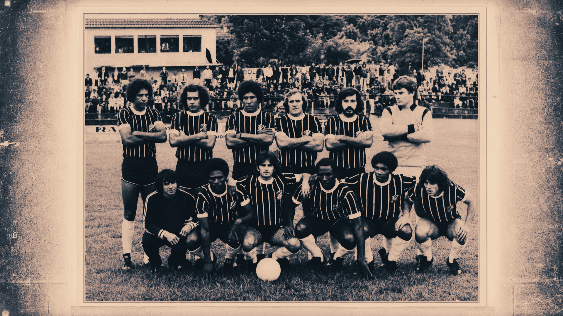 Elenco do Operário Ferroviário em 1977