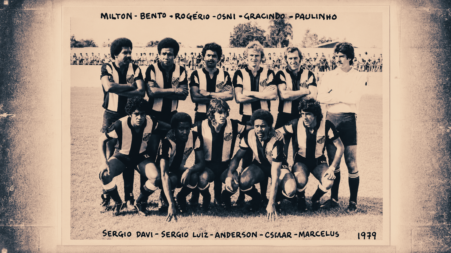 Elenco do Operário Ferroviário em 1979